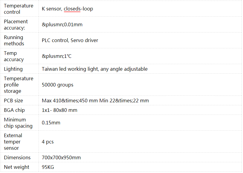 product-1-1 bga reballing station for PCB
